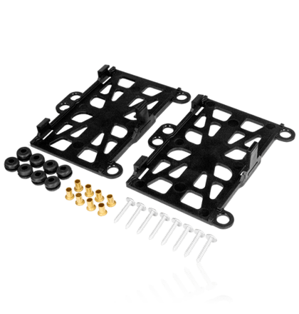 Montagerahmen, 2 Stück, mit Zubehör für PowerPaks | # 2500