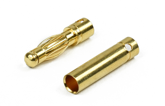 Goldkontaktstecker 4mm 1 Paar | # MD10169