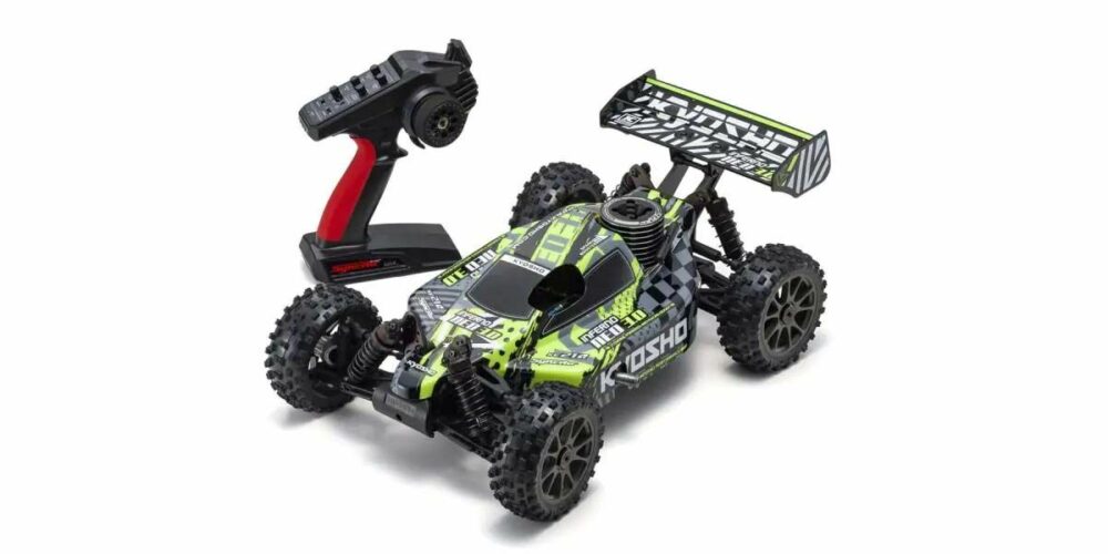 Kyosho Inferno Neo 3.0 1:8 RC Nitro Readyset m/KE21SP - T6 Gelb | # K.33012T6B