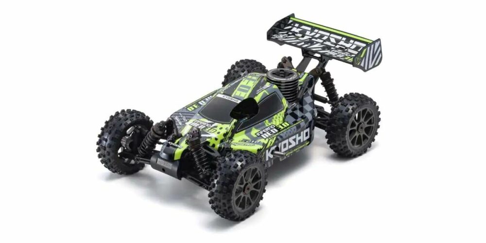 Kyosho Inferno Neo 3.0 1:8 RC Nitro Readyset m/KE21SP - T6 Gelb | # K.33012T6B