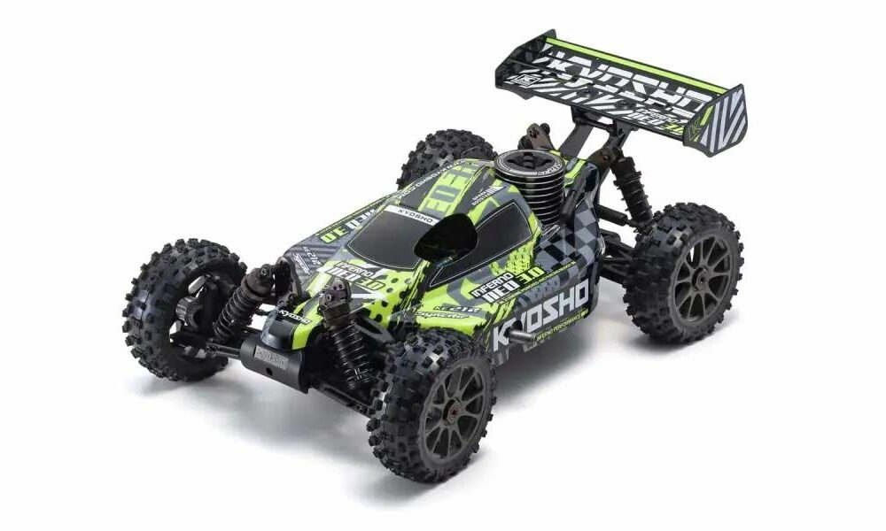 Kyosho Inferno Neo 3.0 1:8 RC Nitro Readyset m/KE21SP – T6 Gelb | # K.33012T6B