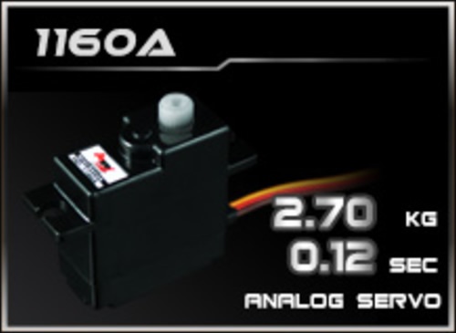 Power HD Analog Micro Servo HD1160A (2.7kg/0.12s) | # HD-1160A