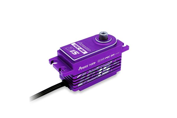 Servo Power HD D15 Purple Low Profil  Reverse wire (18kg/0.085s) | # HD-D15P