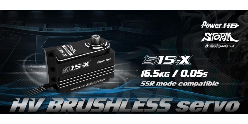 Power HD S15 Brushless Low Profil SSR MG for Xray (16.5kg/0.05s) | # HD-S15-X – Bild 2