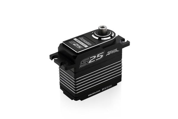 Servo Power HD S25 Brushless Alu Case SSR HV 25kg/0.06s On-Road | # HD-S25