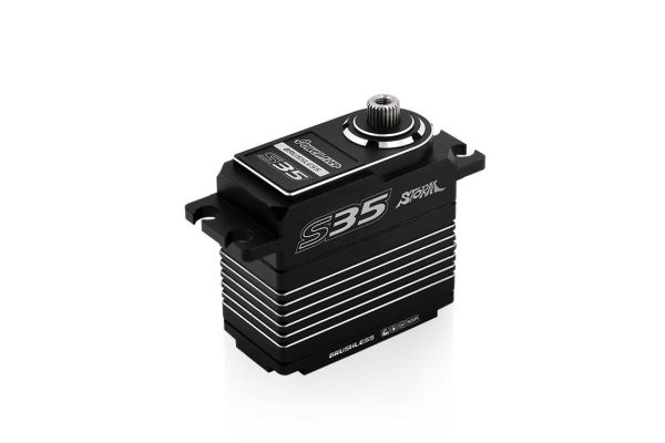 Servo Power HD S35 Brushless Alu Case SSR HV MG 30kg/0.075s | # HD-S35