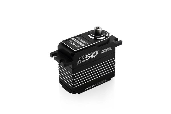 Servo Power HD S50 Brushless Alu Case SSR HV MG 50kg/0.10s | # HD-S50