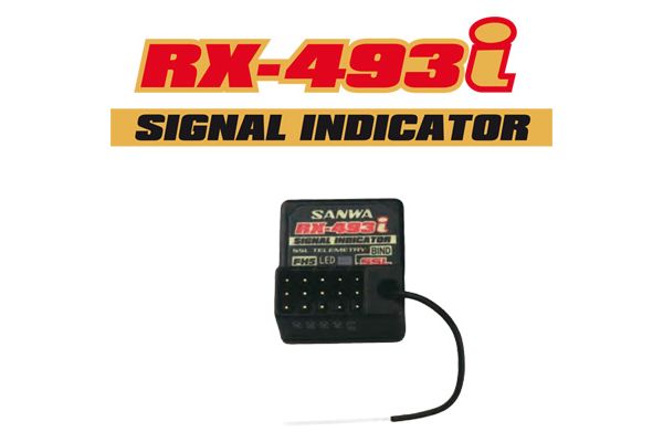 Receiver RX-493i 4 chanels 2,4GHZ FH5 SXR Waterproof | # S.107A41376A