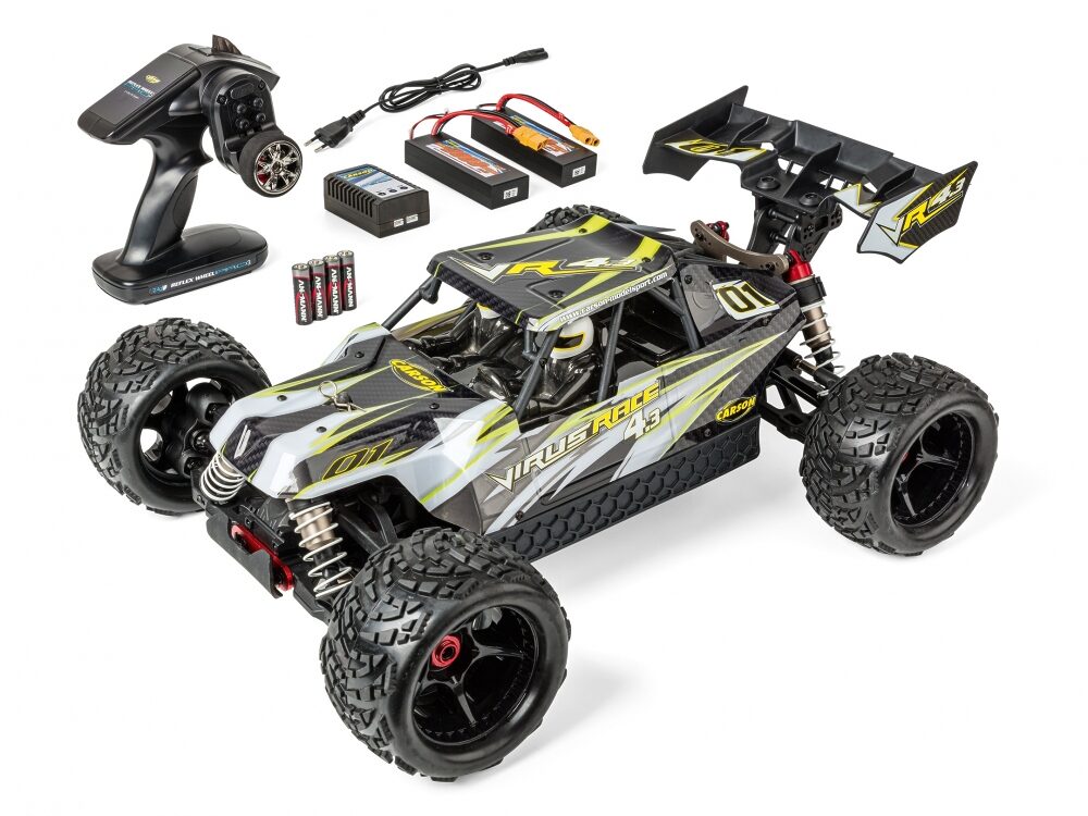 1:8 Virus Race 4.3 4S brushless 100% RTR weiß | # 500409087