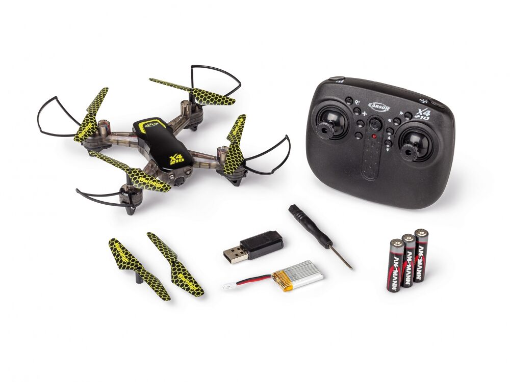 X4 Quadcopter 210-LED 100% RTF schwarz | # 500507178