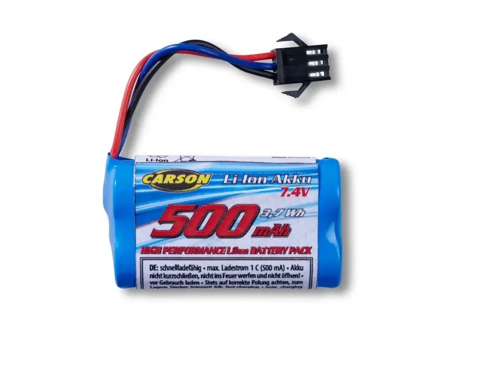 7,4V/500mAh LiIon Akku TW 1:14 JST-3 | # 500608286