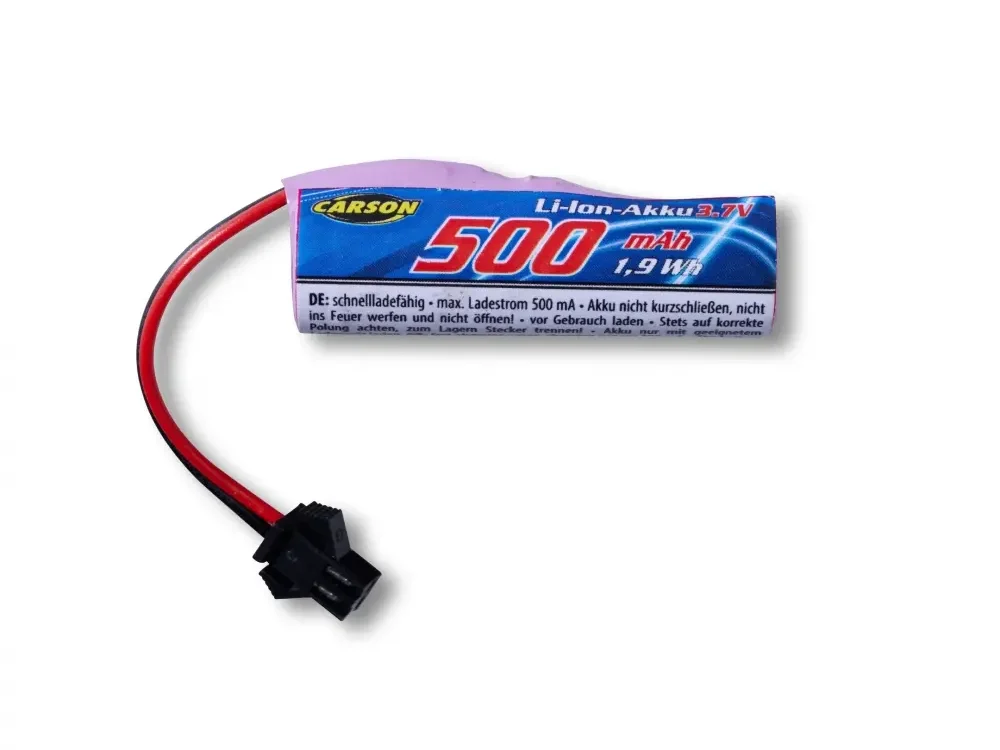 3,7V/500mAh LiIon Akku Atlantic JST | # 500608291