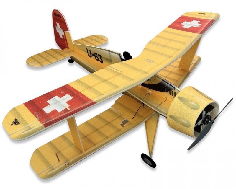 RC Factory Bücker Jungmeister (gelb) / 775 mm | # 16021