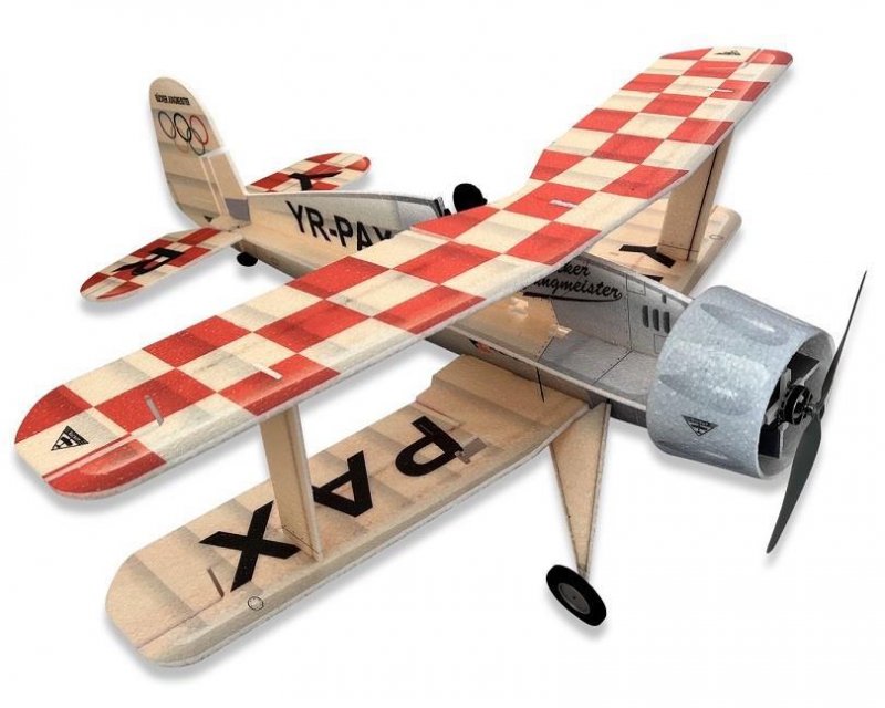 RC Factory Bücker Jungmeister (Olympia) / 775 mm | # 16023