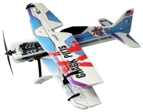 RC Factory Crack Pitts XL blau / 1000mm | # 15826